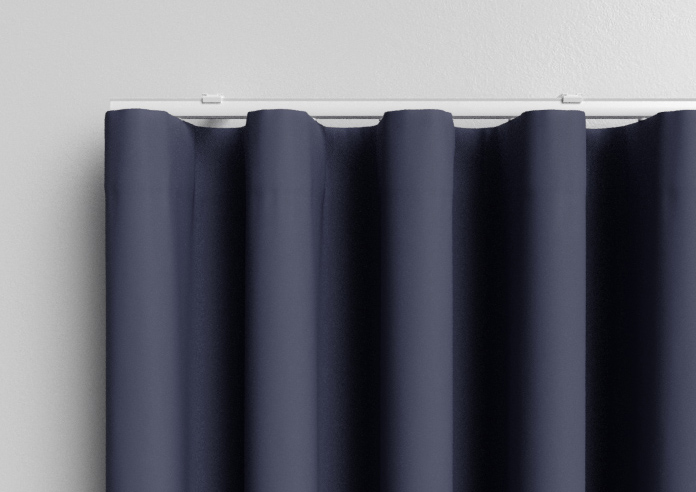 Medina, Navy - Made to Measure Curtains - Image 13